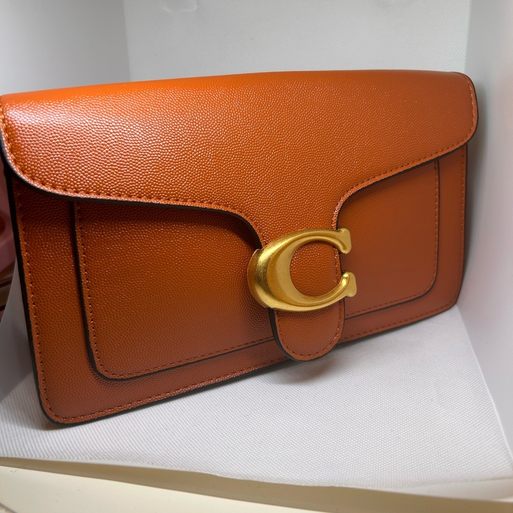 Brown Fashion Crossbody/Clutch 10”x6”